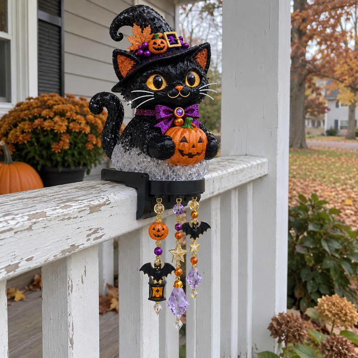 Customer review for Halloween railing lights