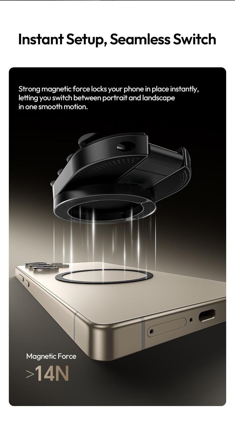 Magnetic Suction Mount View 8