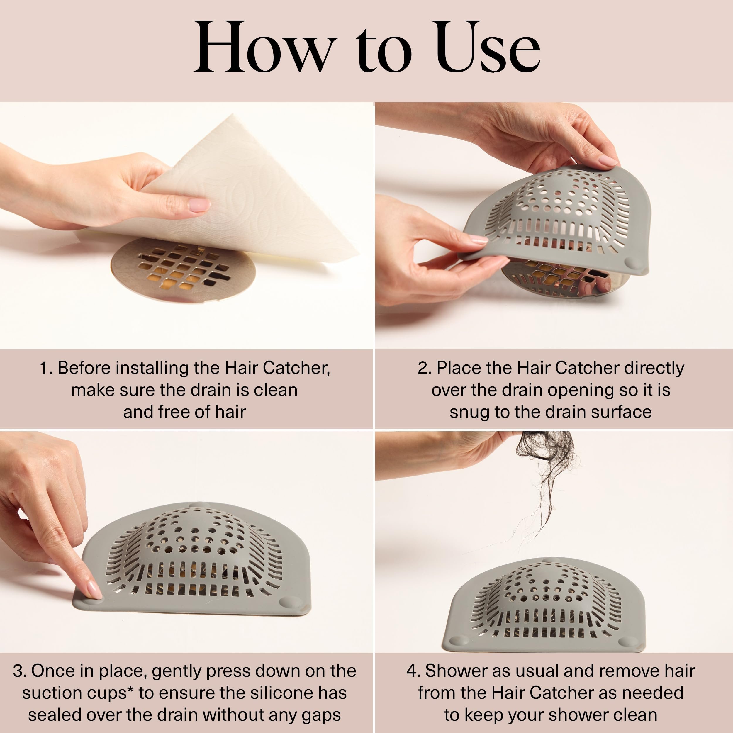 How to Use Hair Catcher Installation Guide