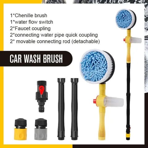 Five mode car wash spray nozzle
