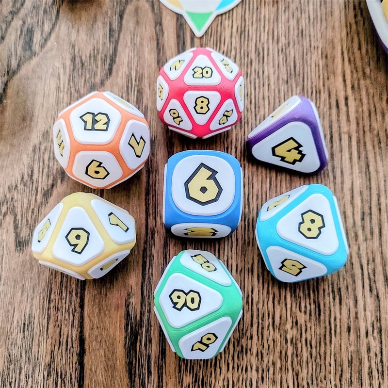 🍄Mushroom Party Tabletop Role-Playing Game Dice Set (DnD)