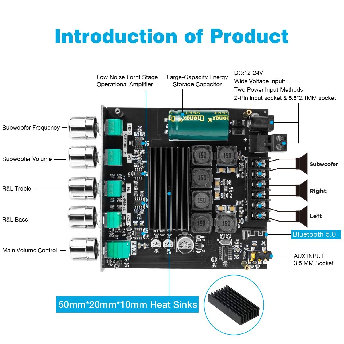 150W Bluetooth Amplifier 150W Bluetooth Amplifier