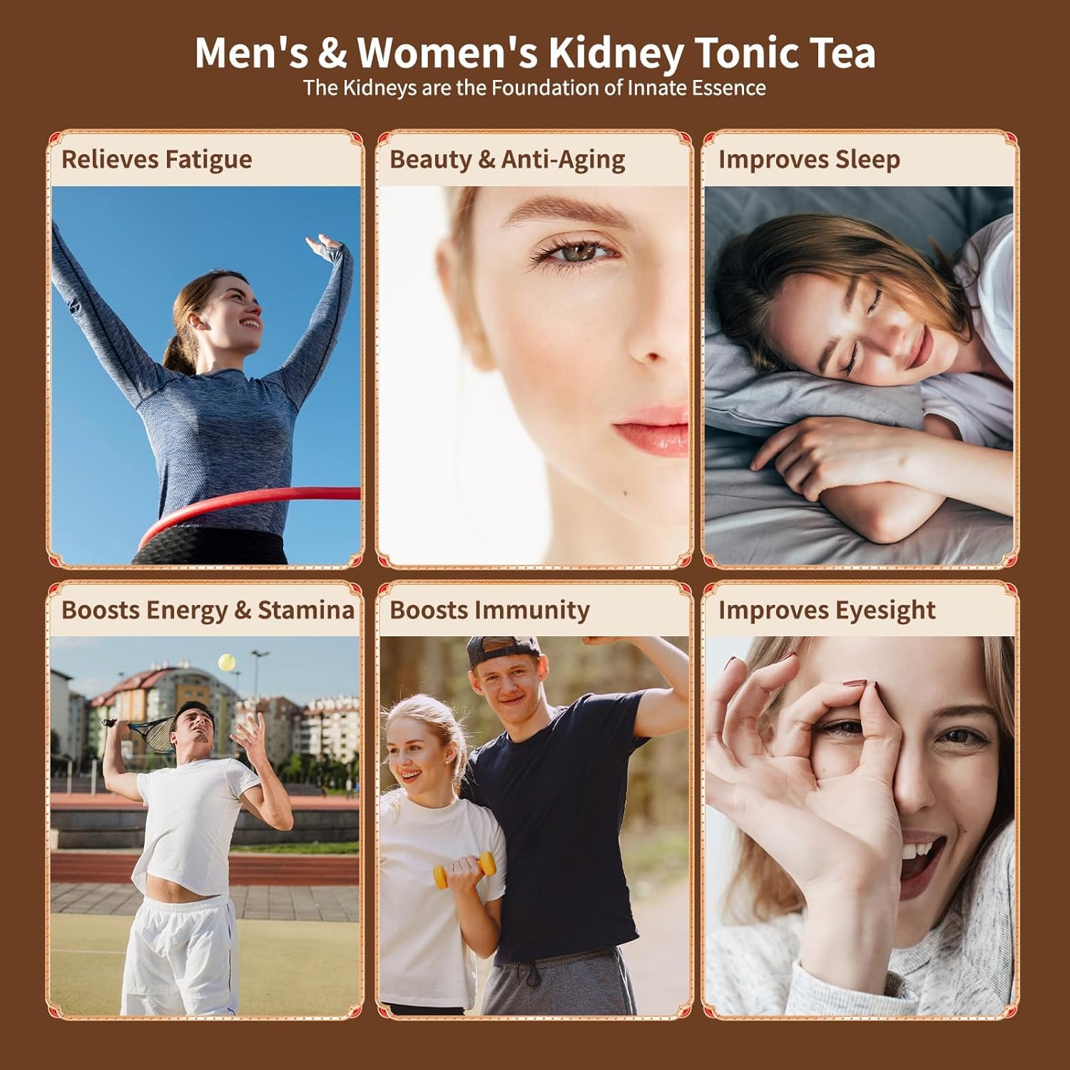 Health benefits for men and women