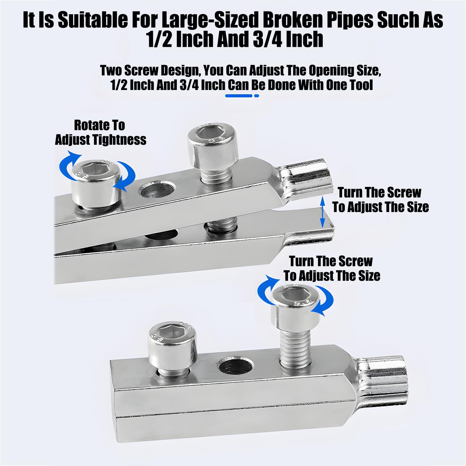 Versatile hex handle tool