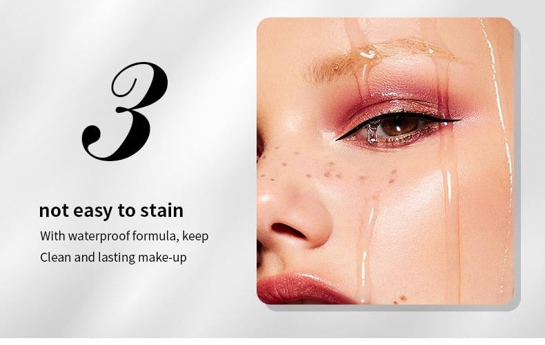 【YANQINA】Long-lasting eyeliner -lightweight, waterproof,vegan,cruelty-free,24-hour smooth application,ultra- creamy and silky smooth texture.