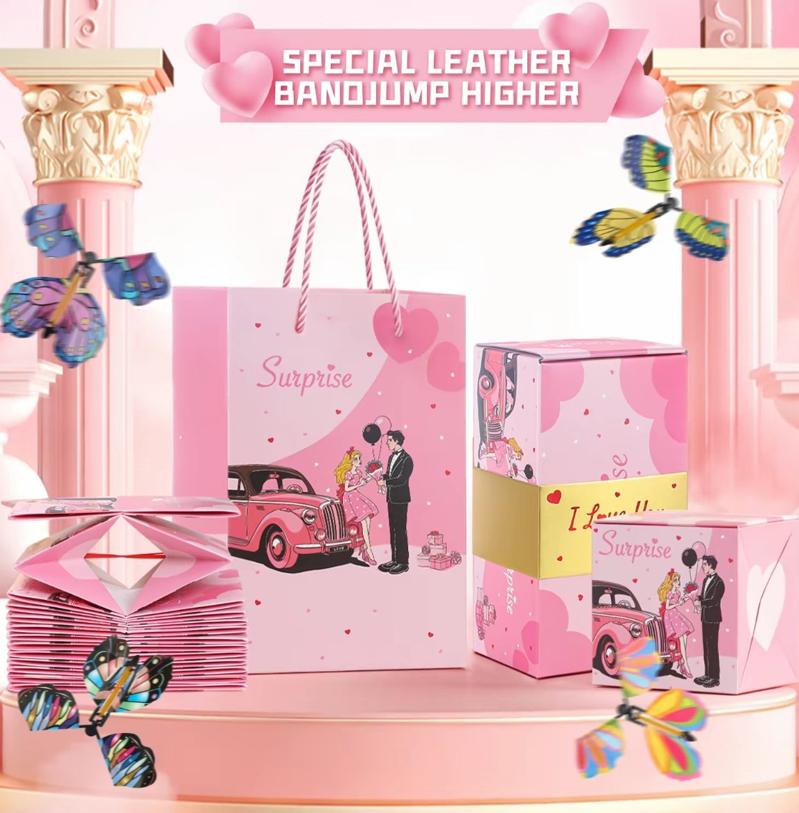 Gift Box Inception 🎁 Valentine’s Day Surprise Explosion Gift Box