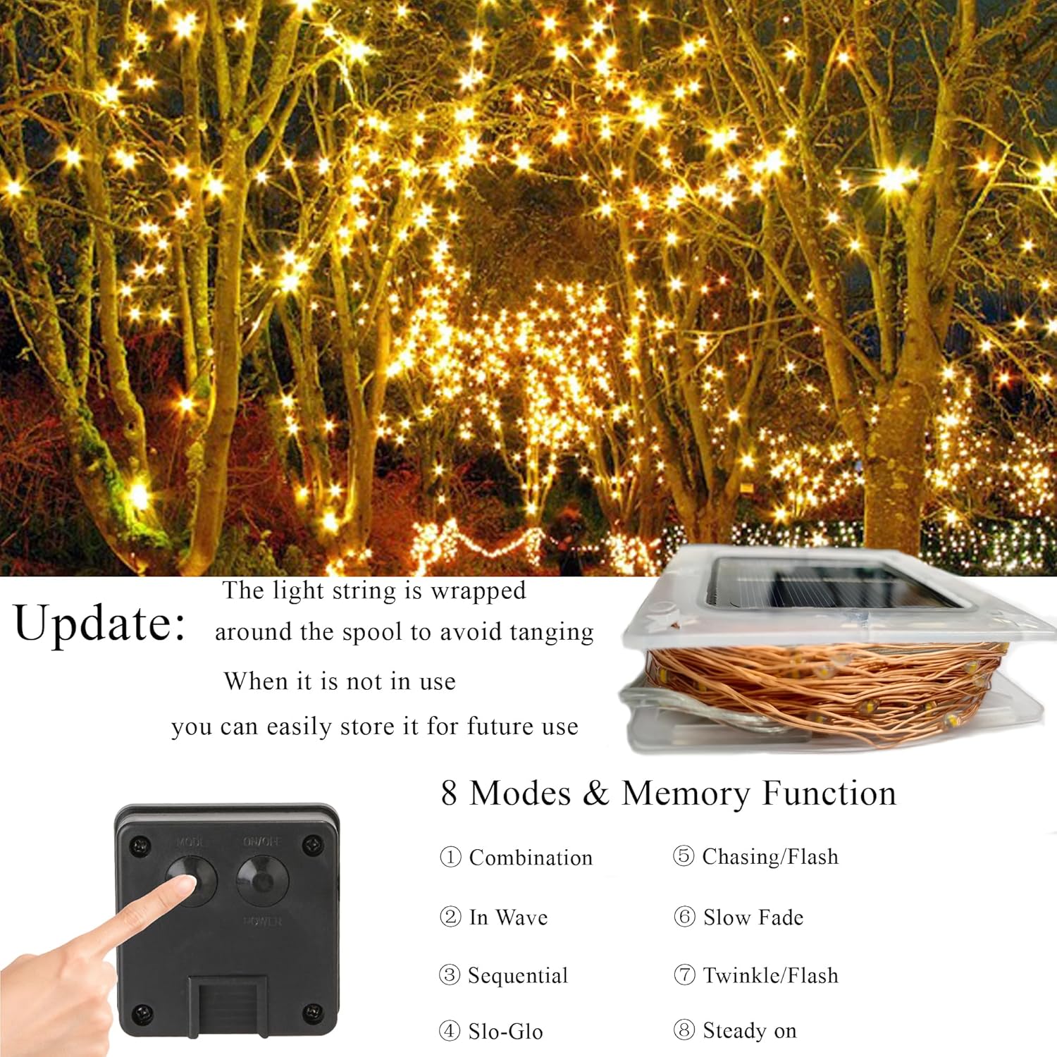 Solar panel and light sensor