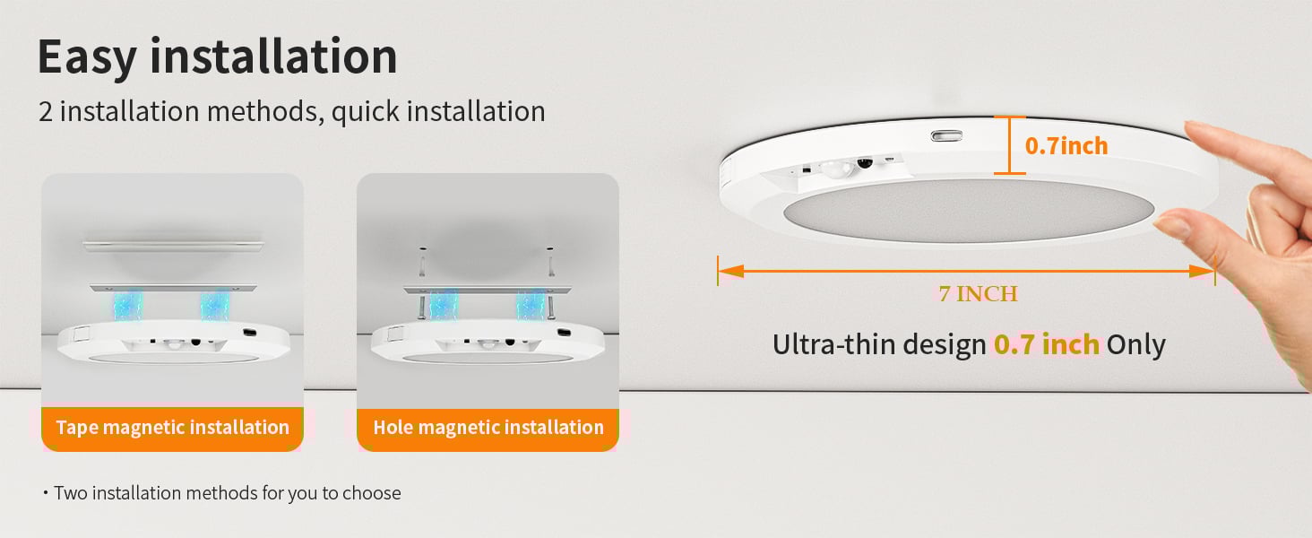 battery powered ceiling light