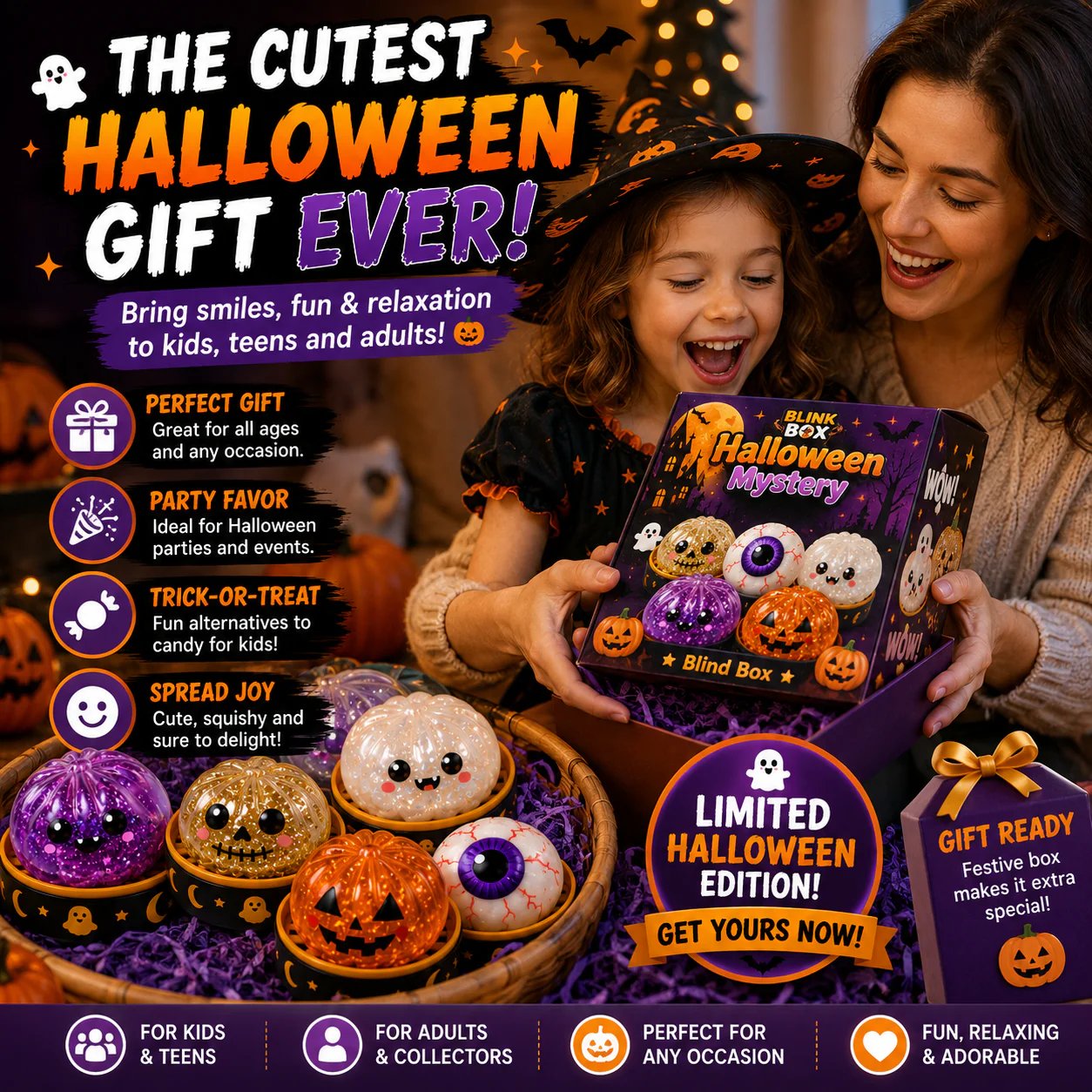 Halloween Squishy Gift