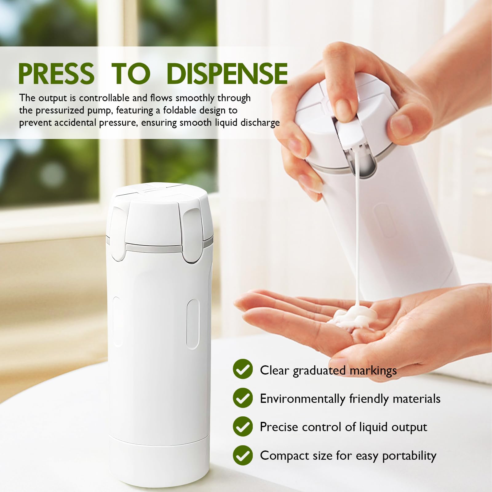 Press to dispense