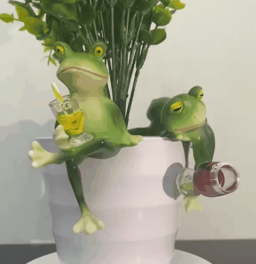 Cute Tipsy Frog GIF