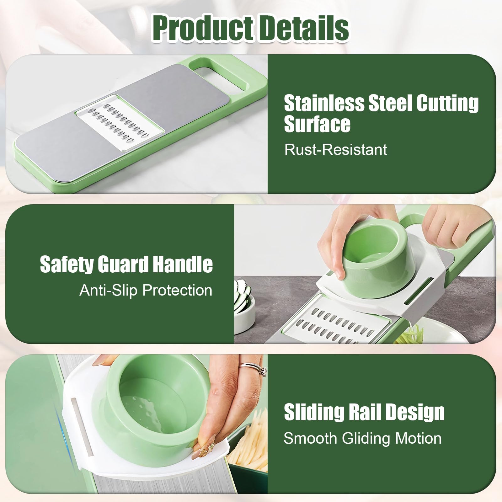 Mandoline Vegetable Slicer Hero