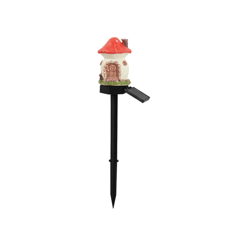 Mushroom Solar Lights Outdoor – Fairy-Tale Cottage Garden Stake, Waterproof LED Landscape Light For Yard, Patio & Pathway