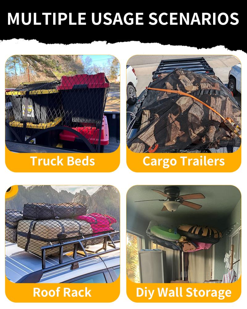 Highly Elastic Cargo Net 4