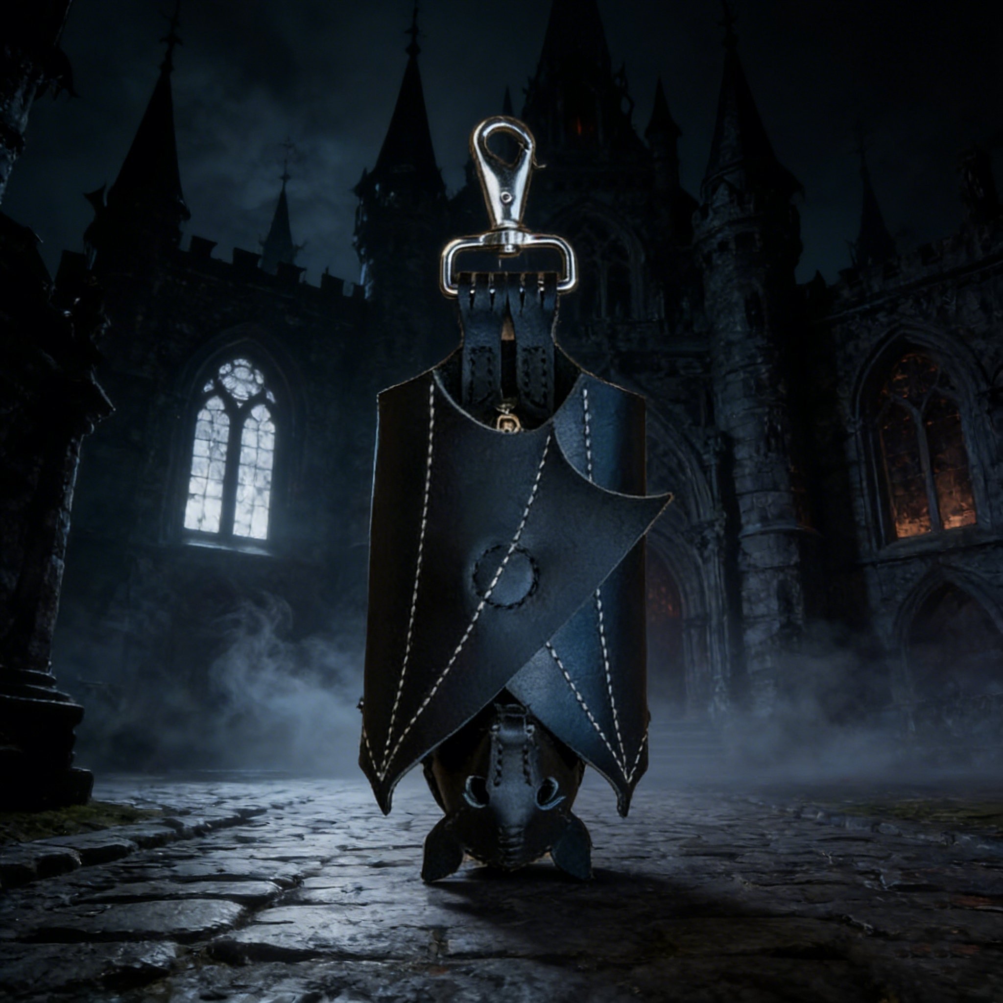 🦇Leder-Fledermaus-Münzportemonnaie