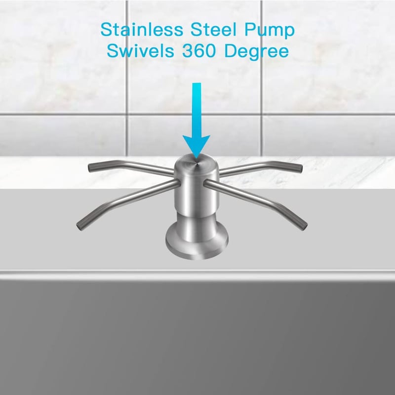 Stainless Steel Pump Swivels 360 Degree Demonstration
