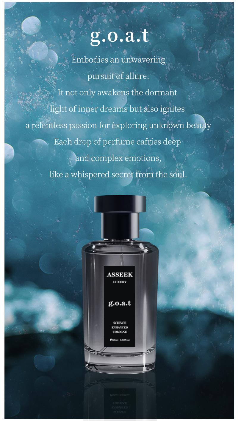 ASSEEK Midnight Marine Man Men's Perfume-OceanAroma 80ml Woody Amber Fragrance Eau deParfum Long Lasting Cologne Gift -Edp Intense