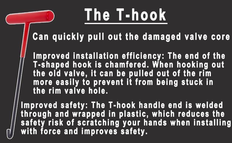 SnapFixMate 14-Piece Set Quick Change Tire Valve Tool Kit,Tire Valve Stem Core Quickly Replacement Tool Kit,Perfect Tool for Replacing Leaky Valves in Cars,ATVs,Trucks,Motorcycles, etc.with 5 TR413 Valve,4-Way Valve Tool,TikTokShopBlackFriday