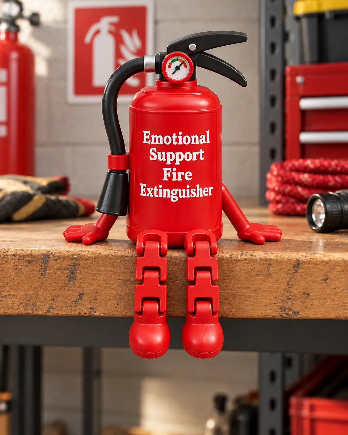 😄 Emotional Support Desk Buddies™ – Funny Mini Desk Decor features