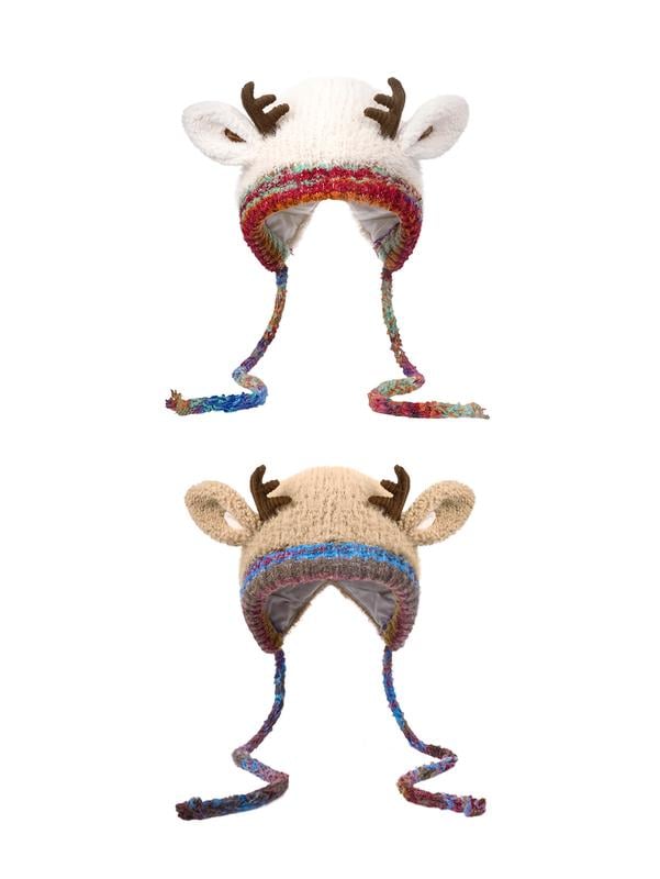 Christmas antler hat
